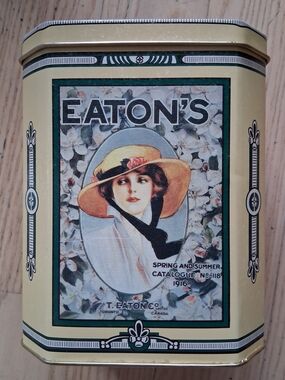 Eaton's Vintage Decorative Tin - Spring And Summer Catalog Tin